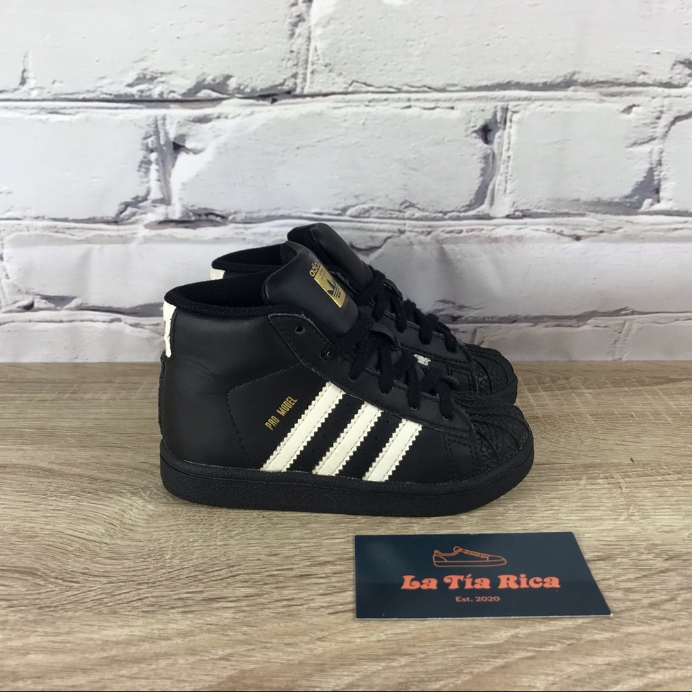Adidas Pro Model Black Hi Top